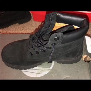 Waterproof Black Timberlands